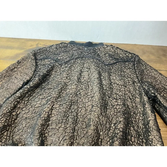 Diesel Womens Metallic Bronze Wendy Jacket Size Small - Picture 15 of 16